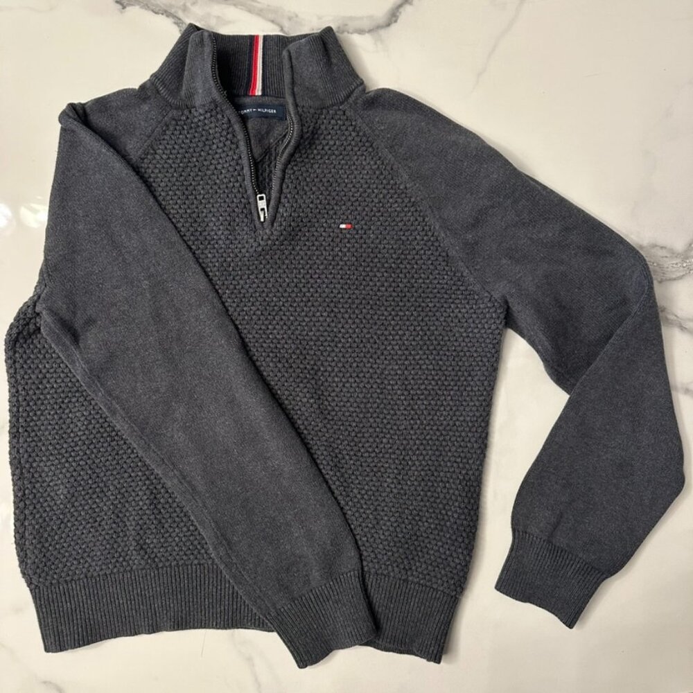 Men's Quarter Zip Sweater